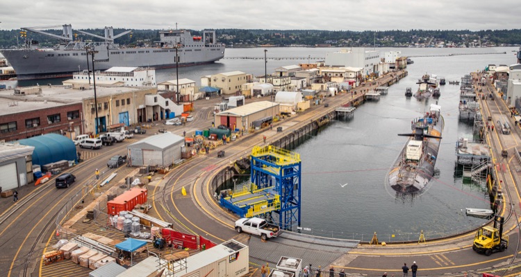 a dry dock